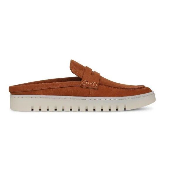 New WOMEN'S VIONIC Uptown Mule 2, Brandy Nubuck size 8.5 Wide - Picture 2 of 5